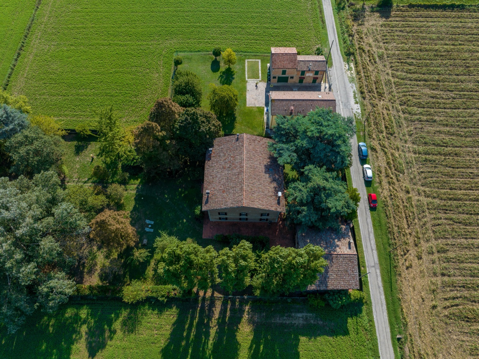 La proprietà dall'alto